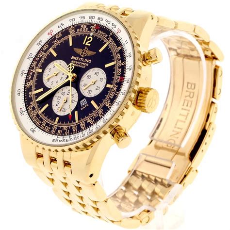 breitling gold watches prices